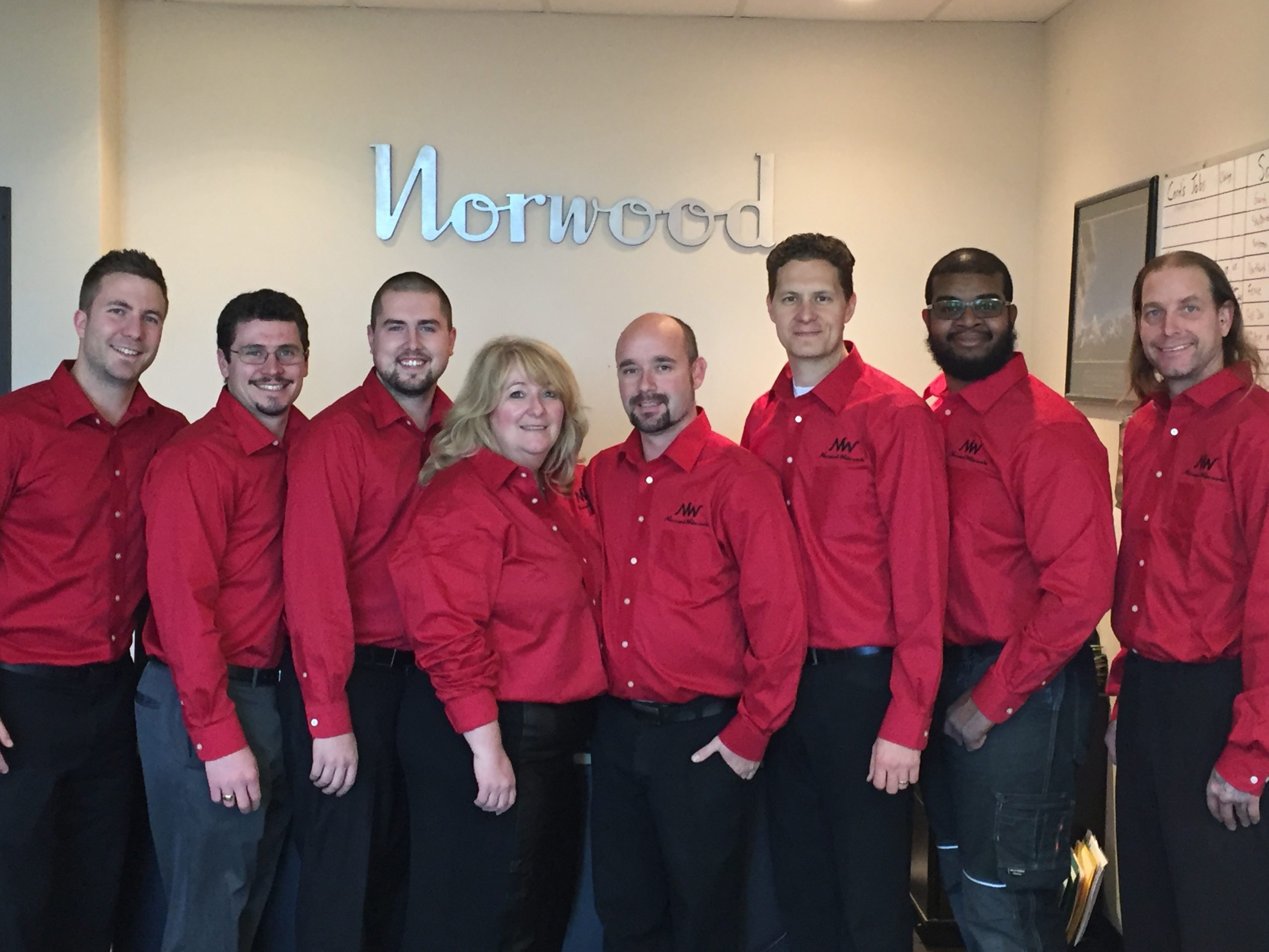 Team Pic 2016 Office Norwood Waterworks Calgary Team Sept 2017